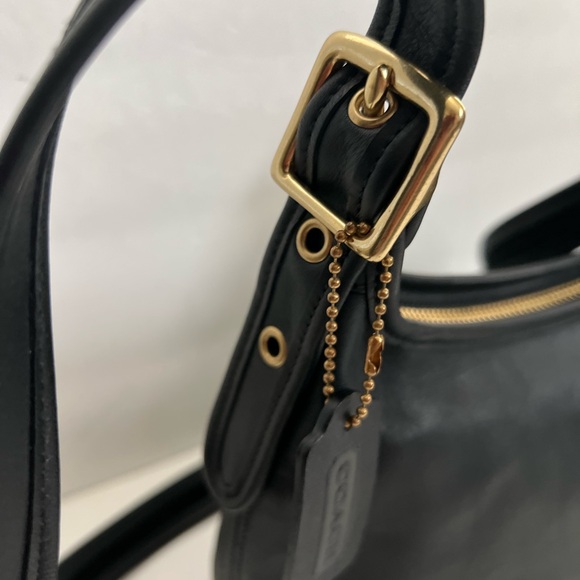 Vintage Coach Legacy Black Small Pocket Zip Bag - Picture 6 of 16